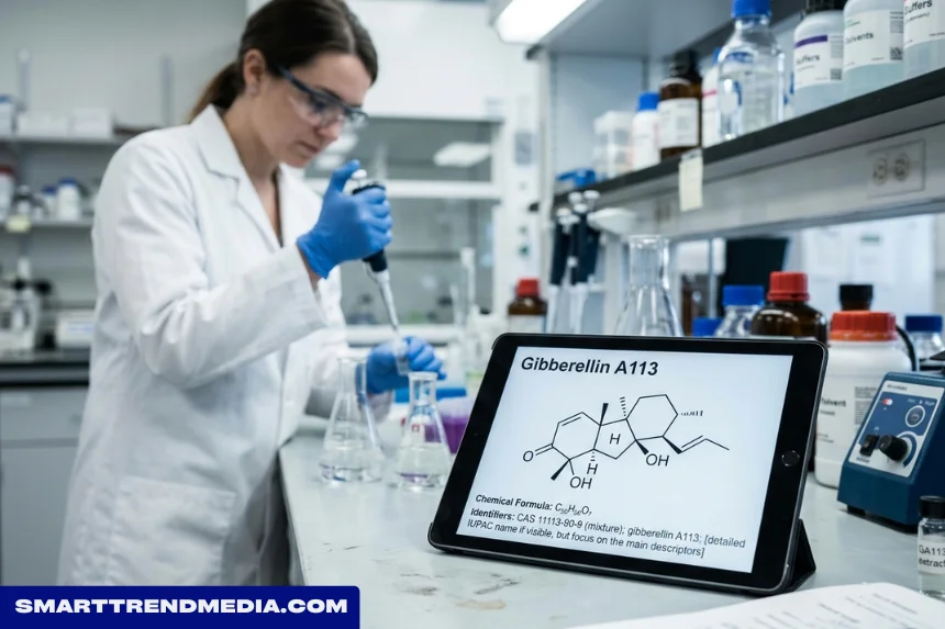 Chemical Formula and Identifiers of Gibberellin A113