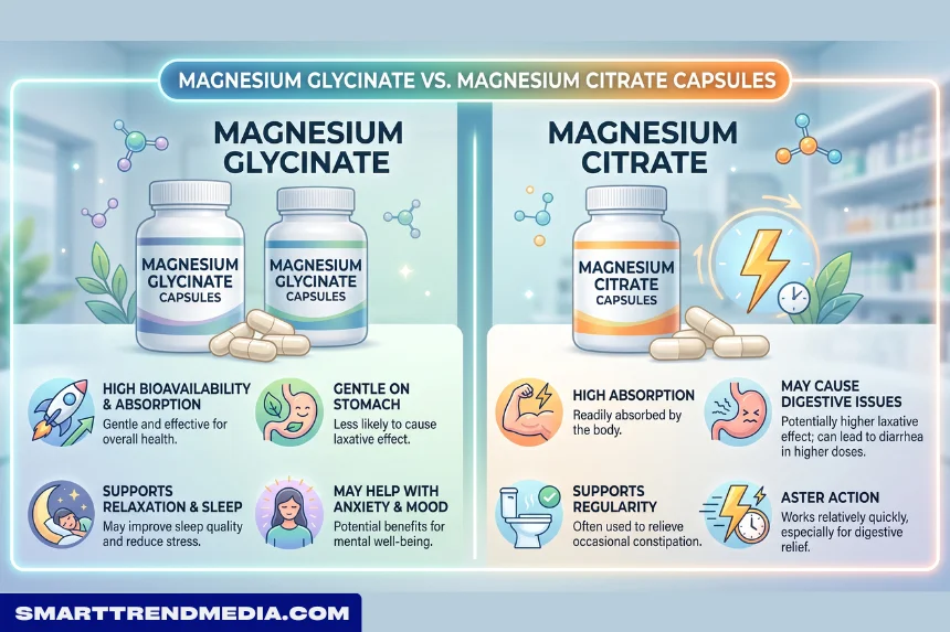 Magnesium Glycinate vs. Magnesium Citrate