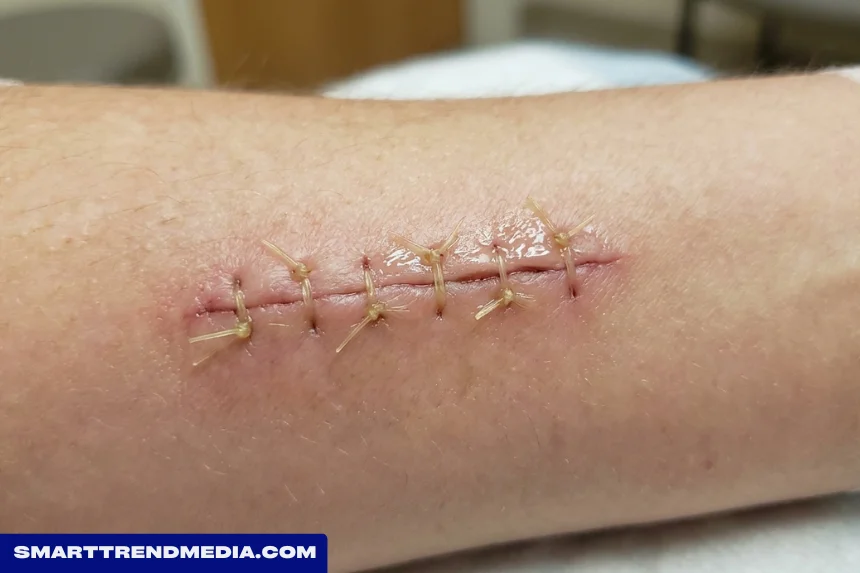 how long do dissolvable stitches last