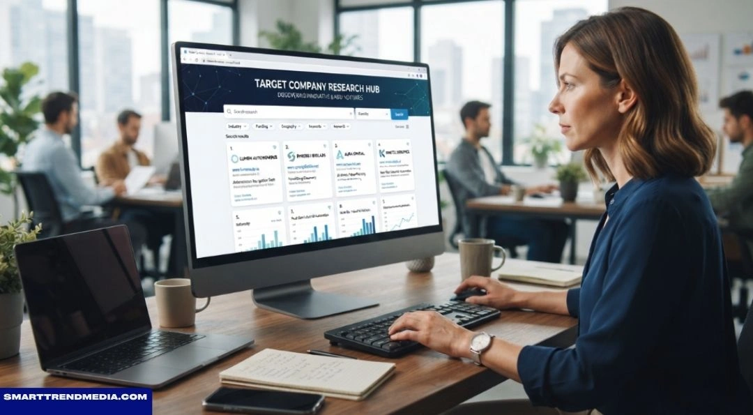 target company url research